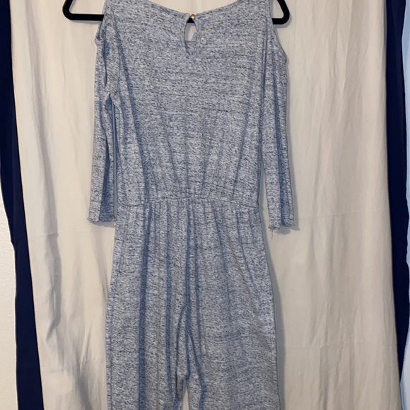 Girls Justice gray jumpsuit sz 16 - Picture 5 of 5